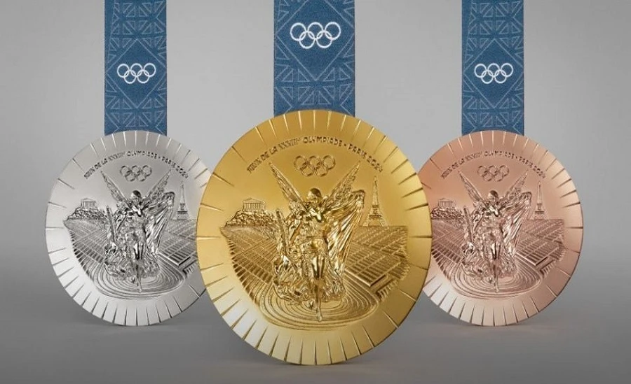 Las medallas de los Juegos Olímpicos de París 2024. | IG @paris2024