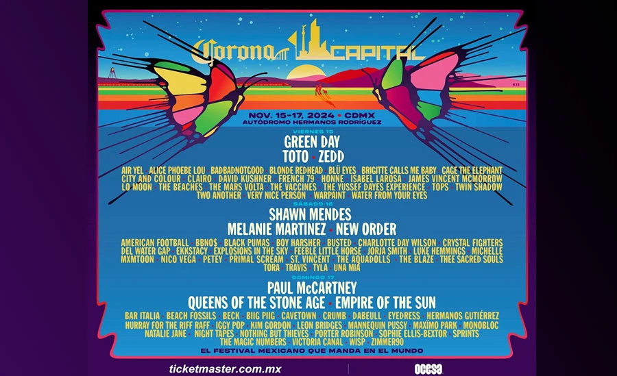 Cartel del Corona Capital 2024