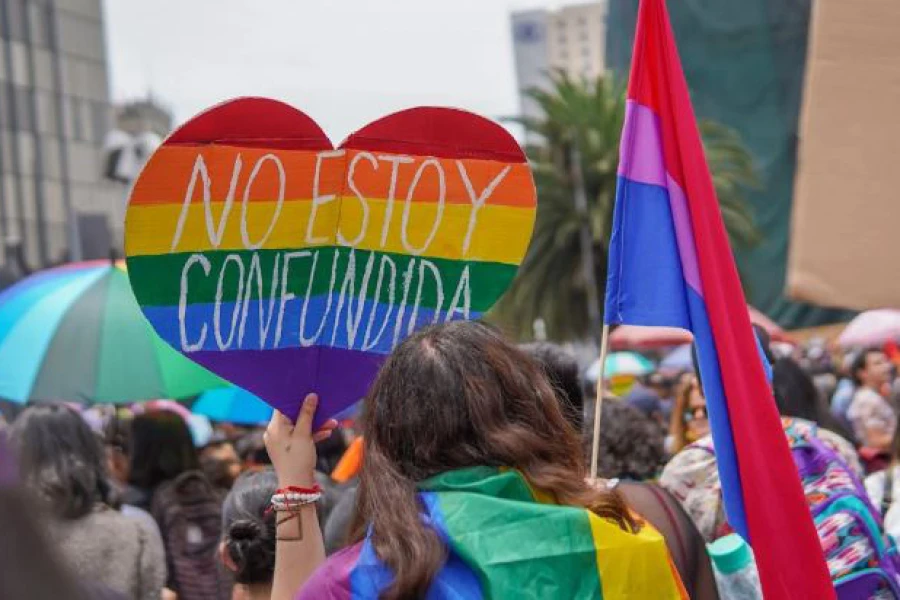 Celebración del Día Internacional del Orgullo LGBTQ+ en apoyo a la diversidad y la igualdad.