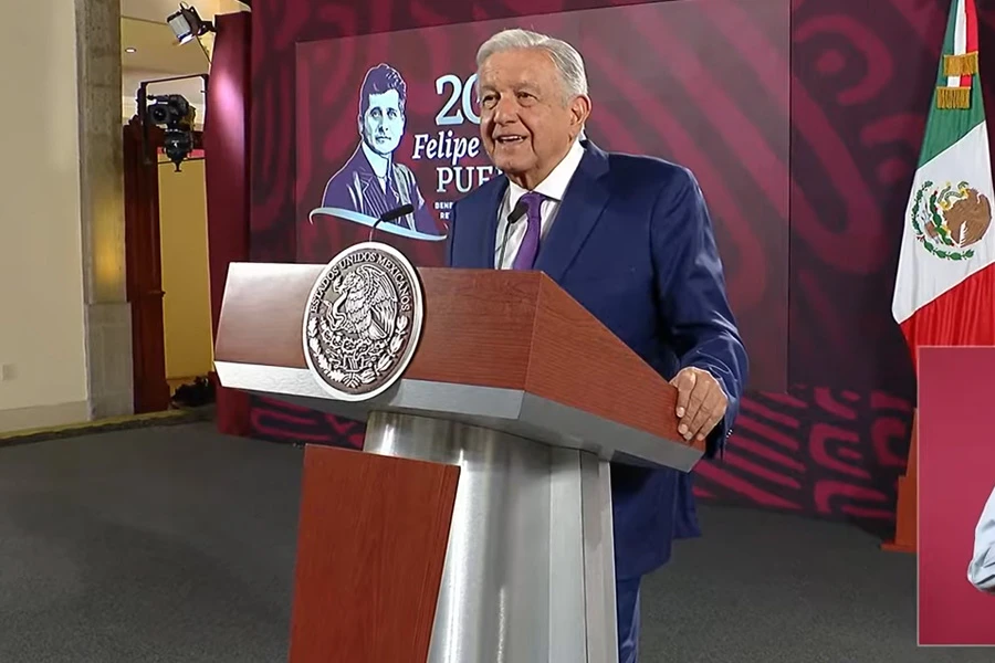 El presidente López Obrador respondió al mensaje de Enrique Krauze. | Screenshot