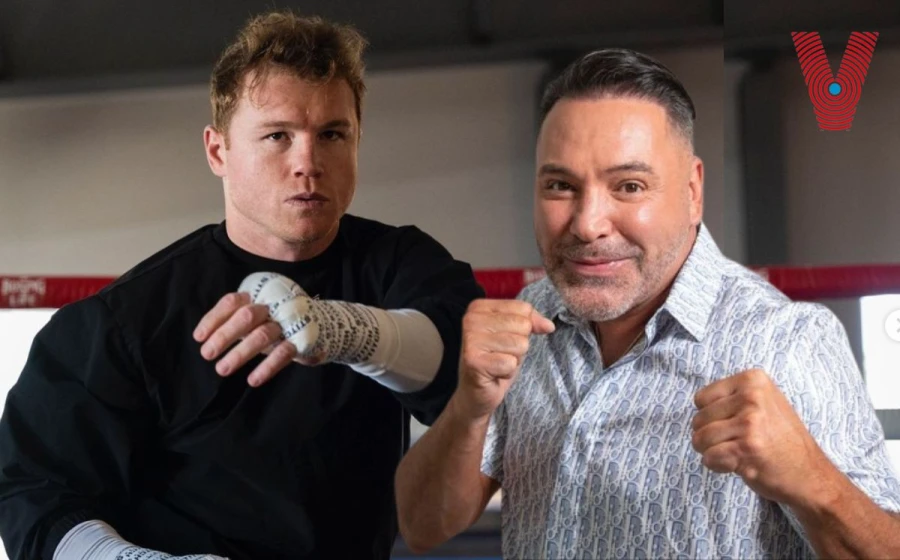 El Canelo Álvarez tiene una fuerte rivalidad con Óscar de la Hora.