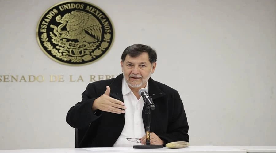 Fernández Noroña, senador de México. | senado.gob.mx