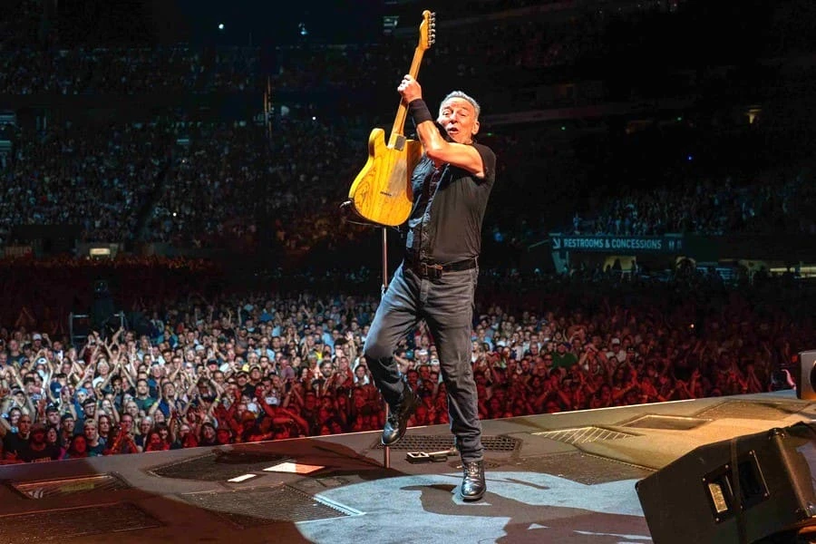 Bruce Springsteen, en un concierto. | @springsteen