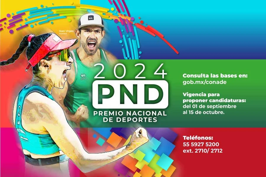 Convocatoria del Premio Nacional de Deportes 2024 | @CONADE