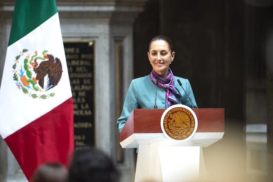 Claudia Sheinbaum, Presidenta de México. | @claudiashein