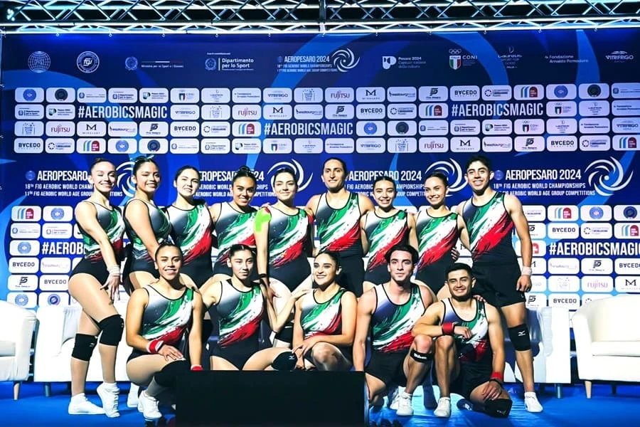 Gimnasia aeróbica de la UNAM, entre los mejores 10 del mundo. | DGDU