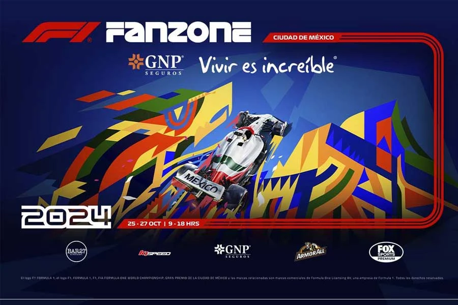 El Fan Zone del México GP | @FANZONEGNPCDMX