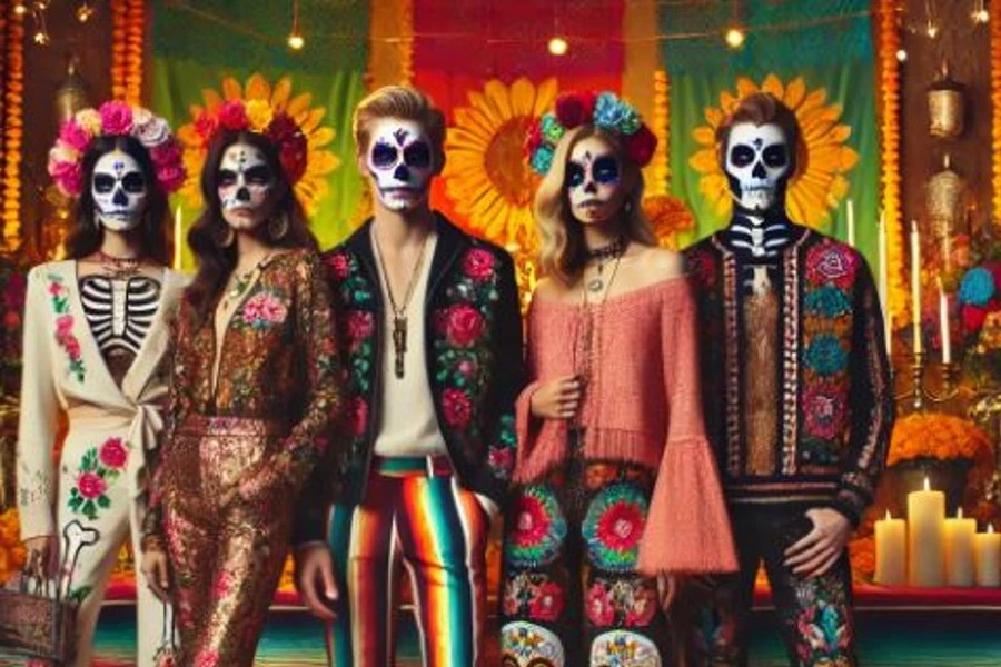 Tradición y estilo: el Día de Muertos está de moda.