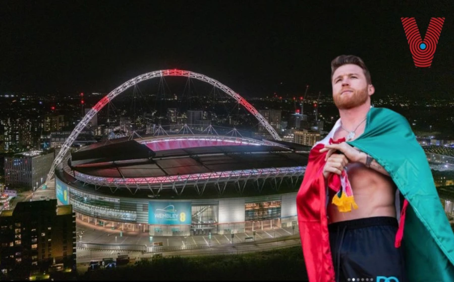 El Canelo Álvarez podría pelear en el Estadio de Wembley. FOTO: @canelo