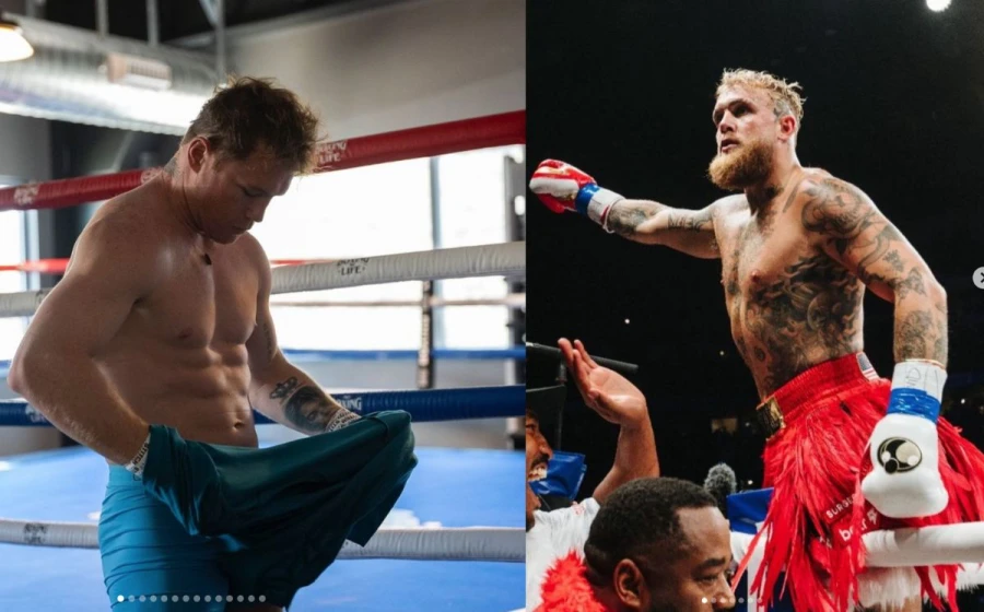 Jake Paul  no teme enfrentar al Canelo Álvarez.