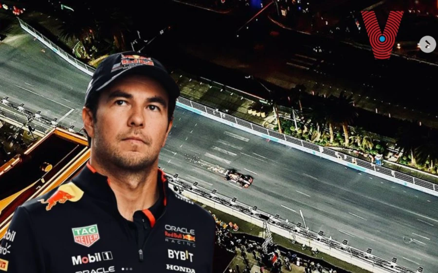 Checo Pérez tiene un reto importante en Las Vegas. FOTO: @schecoperez