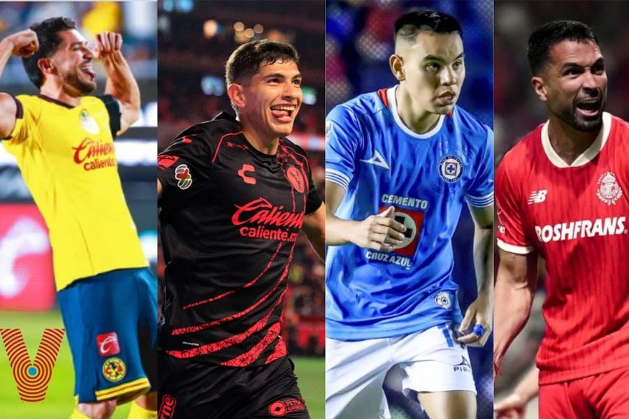 Canales de transmisión partidos de hoy 27 de noviembre en los Cuartos del Apertura 2024. FOTO: ( X:@ Xolos, Club América, Cruz Azul, TolucaFC)