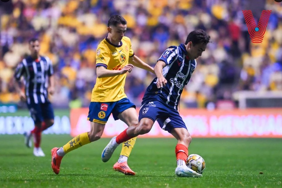 Las Águilas barrieron al Monterrey en el Estadio Cuauhtémoc. FOTO: @LigaBBVAMX