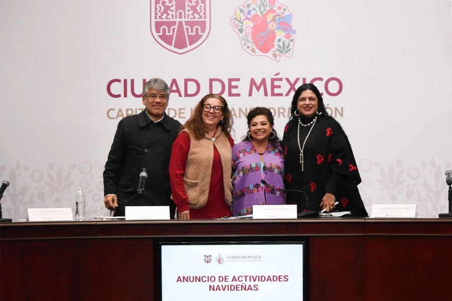 La Jefa de Gobierno, Clara Brugada, encabezó al invitación. | @turismocdmx