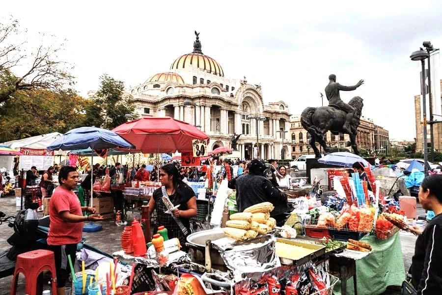 Palacio de Bellas Artes en la CdMx. | @LuisSuceso