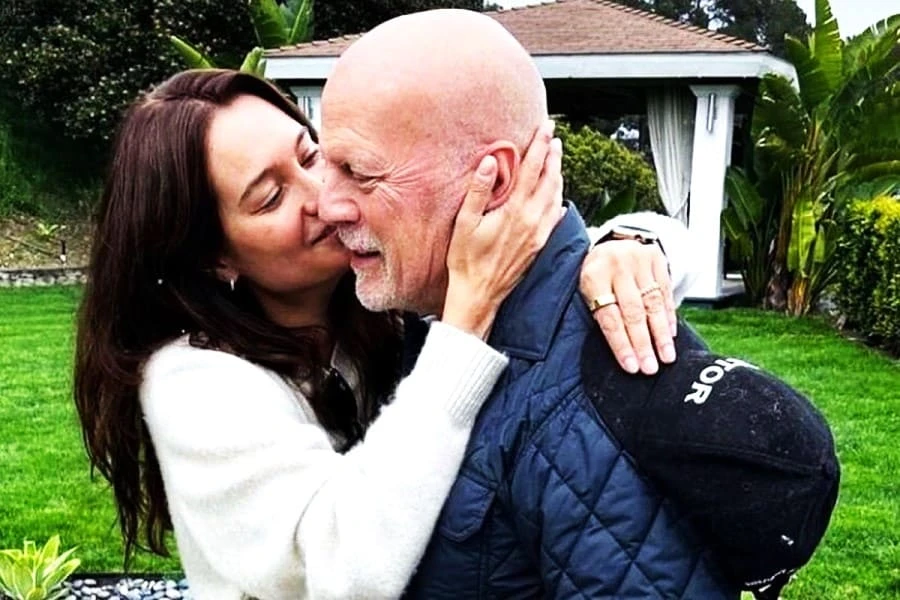 Emma Heming y Bruce Willis. | Especial