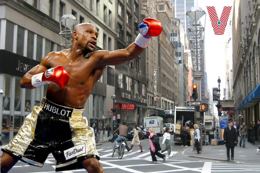 Floyd Mayweather volvió a demostrar su poderío económico.