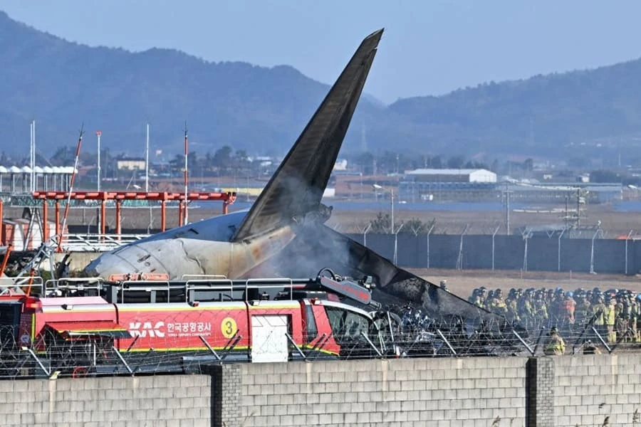 Avionazo en Corea del Sur; el último reporte indica 47 muertos. | Screenshot