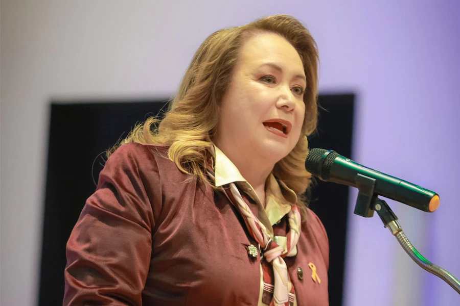 La ministra Yasmín Esquivel Mossa. | @YasminEsquivel_