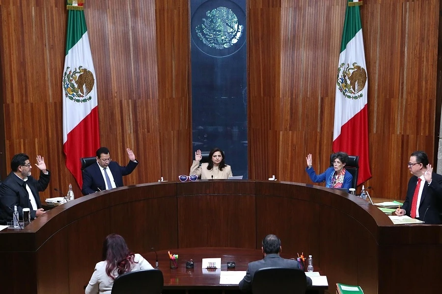 La Sala Superior del Tribunal Electoral del Poder Judicial de la Federación. | Archivo