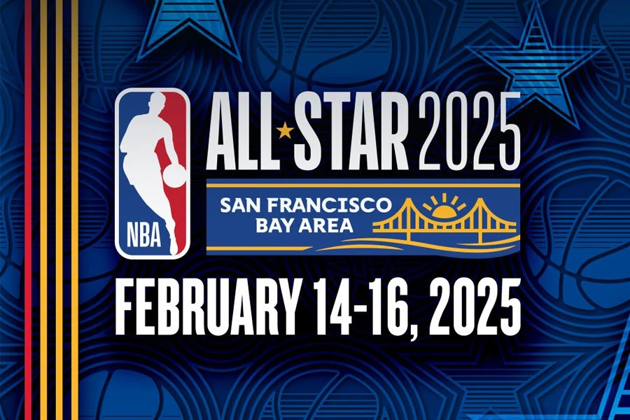 El NBA All-Star Game, que se llevará a cabo el domingo 16 de febrero en San Francisco. | @NBAAllStar