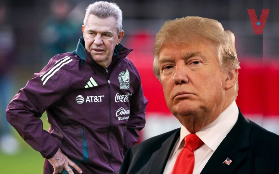 Javier Aguirre dio su raspón a Donald Trump. FOTO: @miseleccionmx