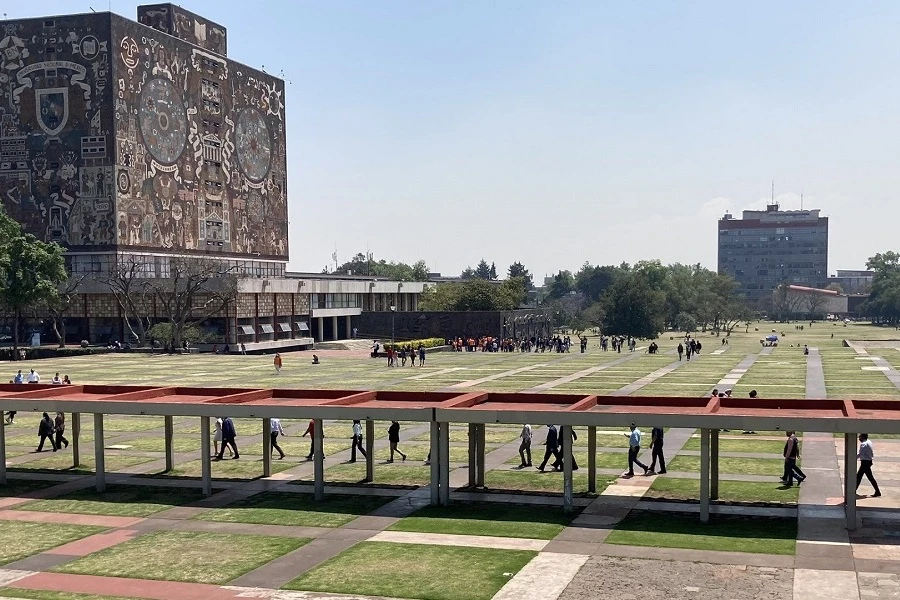 UNAM refuerza seguridad tras amenazas para garantizar regreso a clases. Foto: Cortesía
