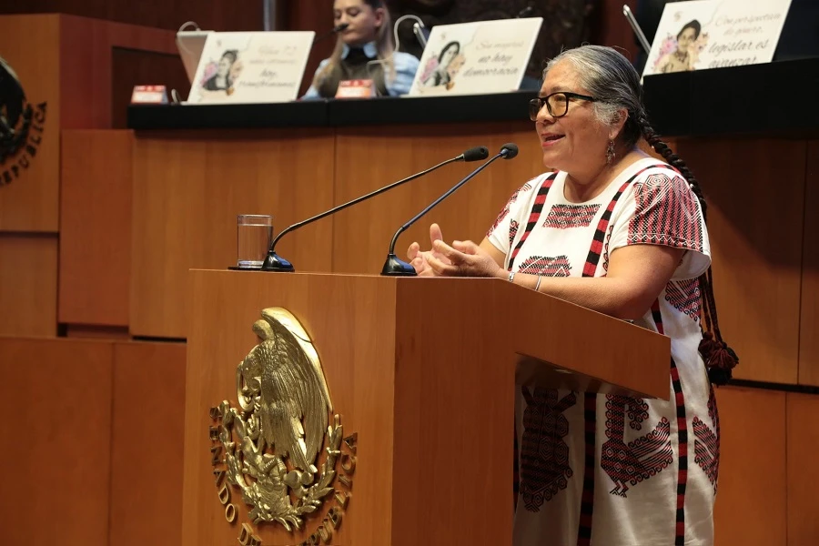 Senadora Luisa Cortés García. Foto: Cortesía